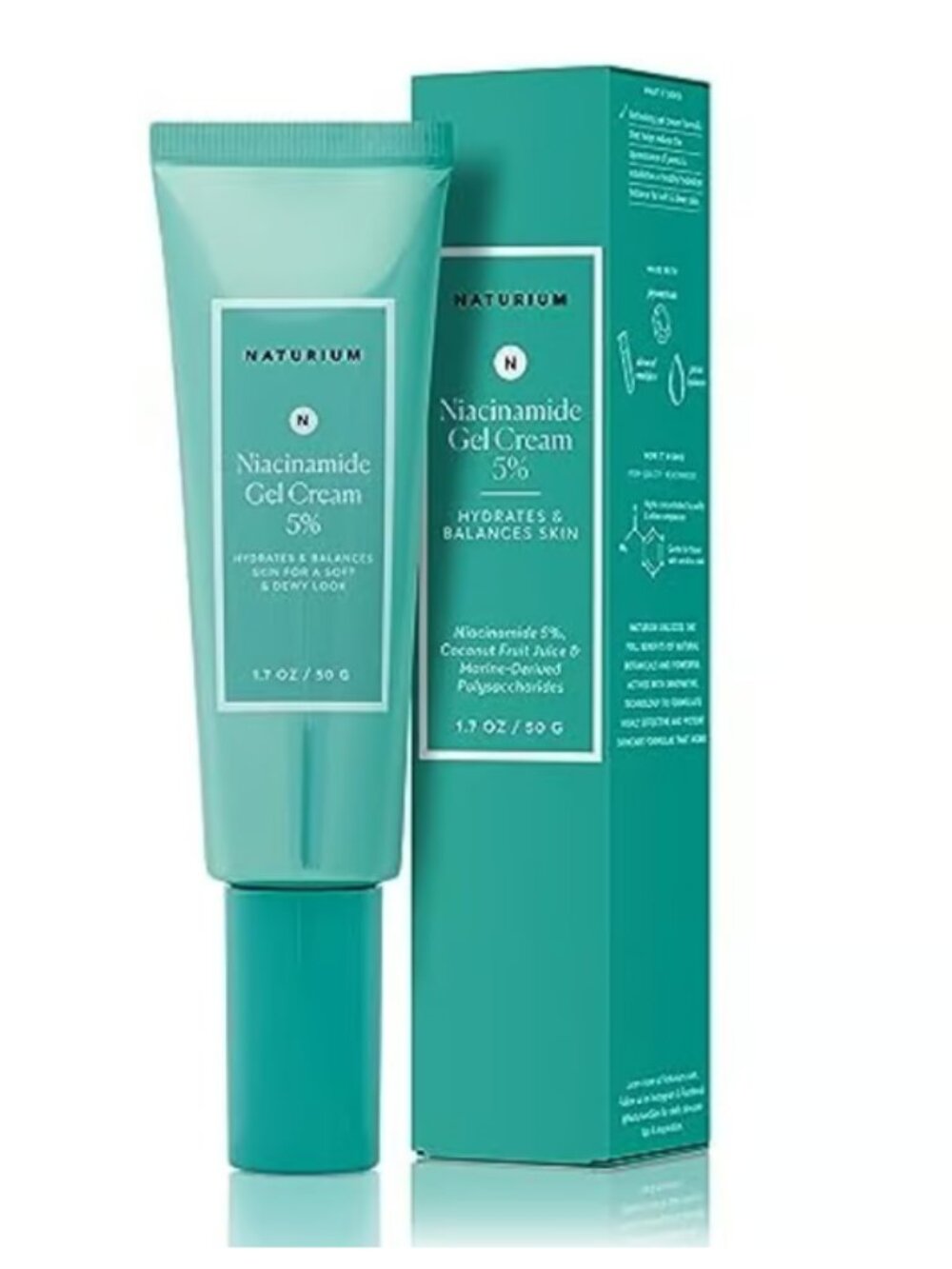 Naturium Niacinamide Gel Cream 5% – 1.7 oz / 50 g – NIB